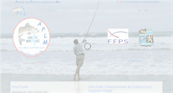 Desktop Screenshot of aplm-surfcasting.fr